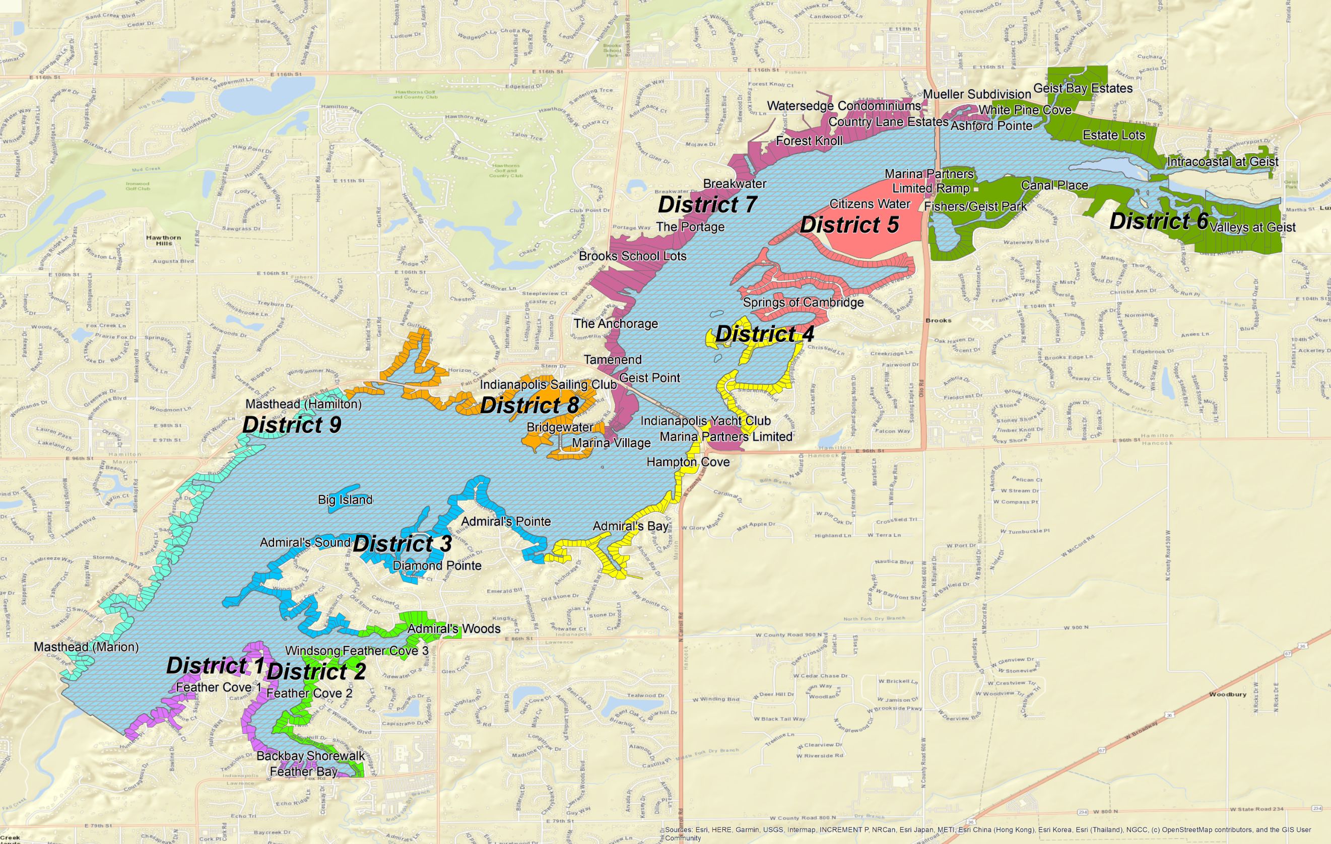 Geist Conservancy Districts